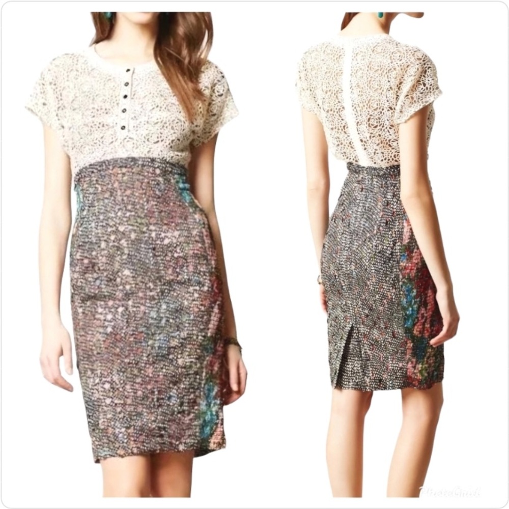 Byron Lars Study Lace Dress, Anthropologie Beguile 0